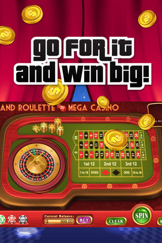 Vegas Grand Roulette Mega Casino - Hit It Rich in Bingo & Poker Jackpot Free Game screenshot 4