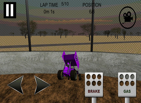 【免費遊戲App】Sprint Car Dirt Track Game-APP點子