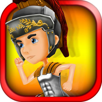 3D Roman Gladiator Run Impossible Infinite Runner Adventure Game FREE LOGO-APP點子