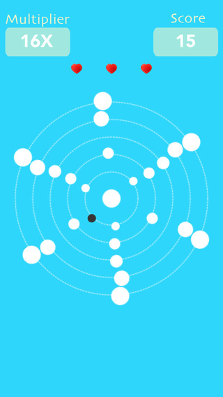 Spherum Orbitik - Let Blue Circle Black Dot White Power Commute