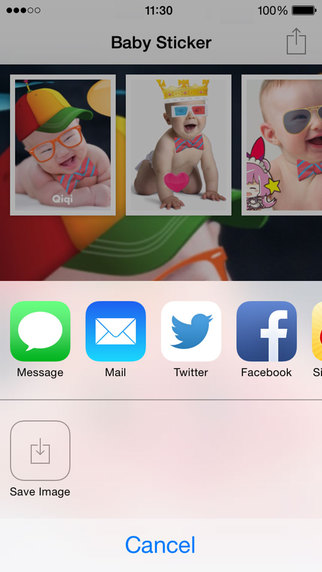 【免費攝影App】Baby Sticker - New mom Pregnancy and parenting photo tools-APP點子