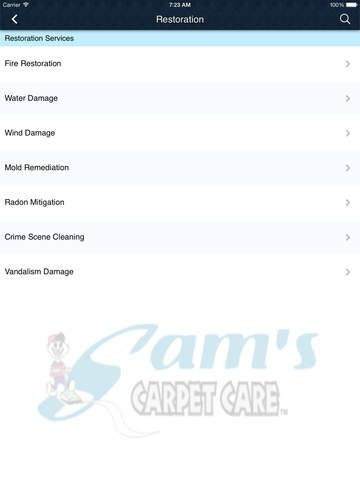 【免費商業App】Sams Carpet Care-APP點子