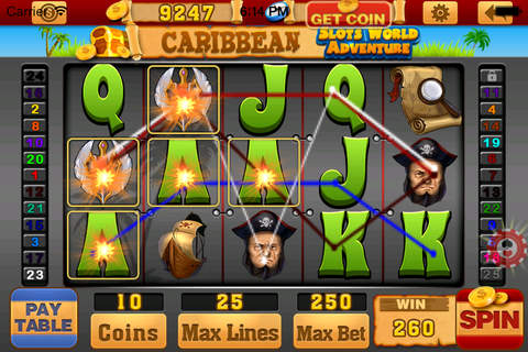 AAA Aces Pirate Slots - Vegas Casino Simulation Machine - Pro Version screenshot 3