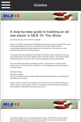 Game Pro - MLB 15: The Show Version screenshot 3
