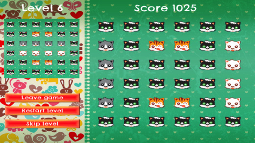 【免費遊戲App】Fe-Line - FREE - Swipe Rows And Match Cute Fury Cats Puzzle Game-APP點子