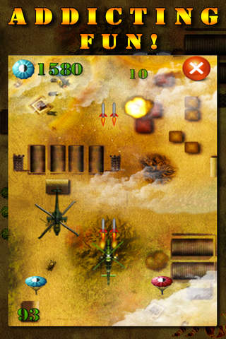 Special Ops Airborne Rescue - Top Down Gunship Style Flying Game screenshot 4
