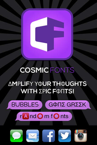 Cosmic Fonts Pro screenshot 4