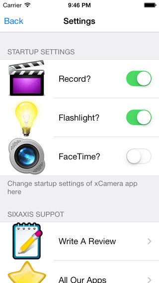 Ӱ - xCamera + Quick One Tap Video Camera [iOS]
