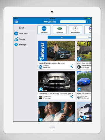 【免費生活App】MotoMint - Car Videos,Latest Automotive News,Auto Videos-APP點子