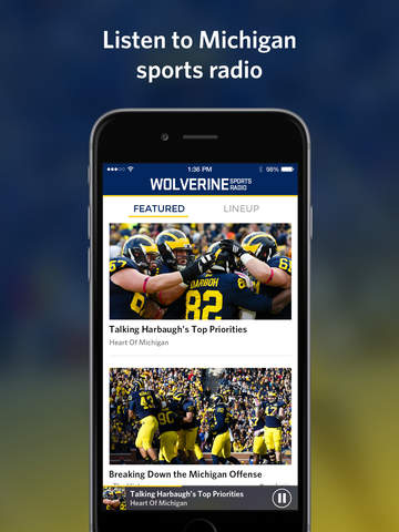 【免費運動App】Wolverine Sports Radio-APP點子