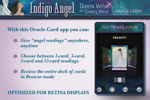 Indigo Angel Oracle Cards - Doreen Virtue, Ph.D. and Charles Virtue screenshot 2
