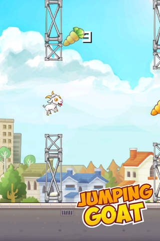 Jumping Goat - Epic Chaos Run Out Of City Simulator Edition screenshot 2