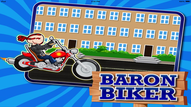 Baron Biker : Get The Ace Bike Rider To The Highway Race