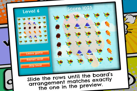 Summer Break Paths Of Ice Cream - FREE - Sweet And Cool Puzzle Game screenshot 2