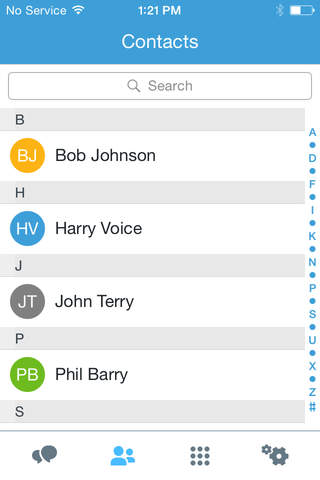 AT&T Work Voice for OpenPeak Toggle® screenshot 3