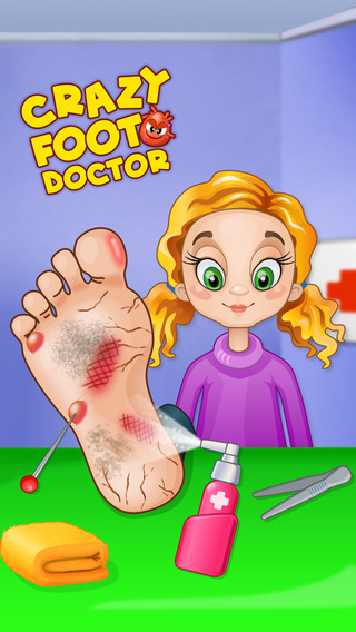 Crazy Foot Doctor Ads Free