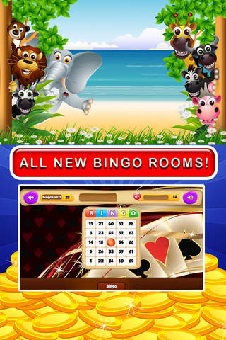 Bingo Mania - Free Heaven Bingos Lotto Rush Card Game screenshot 2