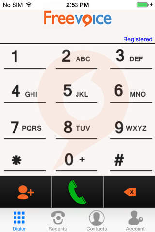 Freevoice Phone screenshot 2