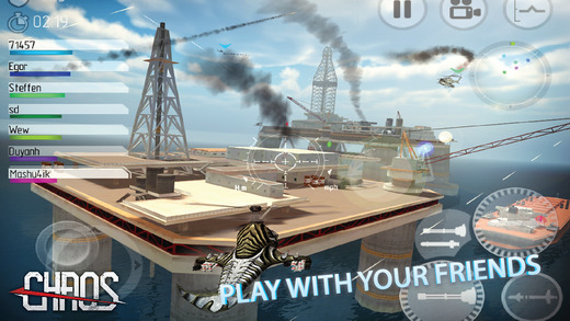 CHAOS Combat Copters -­‐ 1 Multiplayer Helicopter Simulator