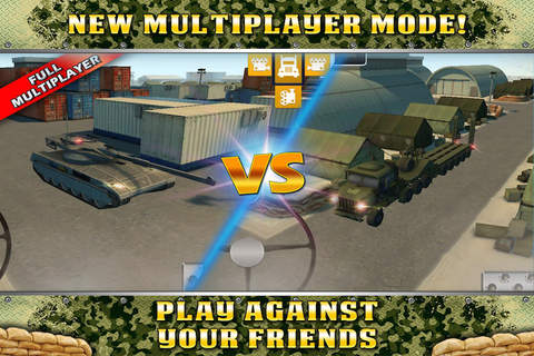 Monster Army Trucks Parking 3D Real Battle Tank, Missile Launcher and Armour Truck Driving School screenshot 4