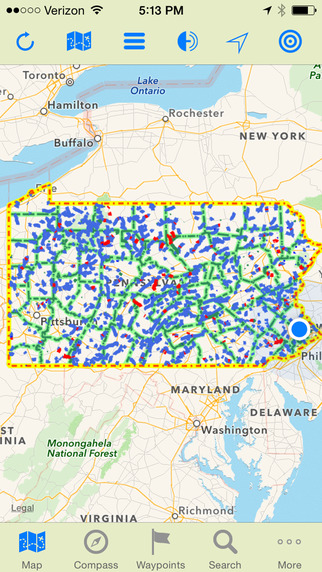 Pennsylvania Trout Stocking Map