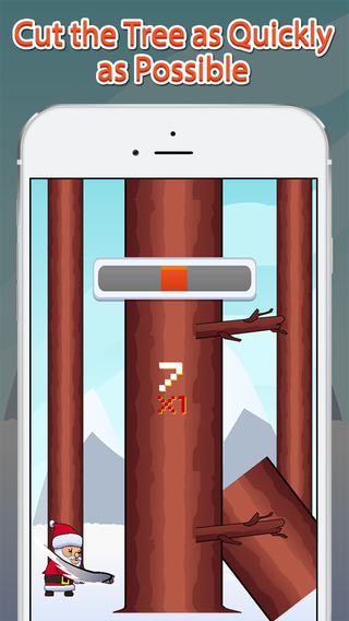 免費下載遊戲APP|Wood Cutter Santa - Awesome Christmas Game to Pass Time by app開箱文|APP開箱王