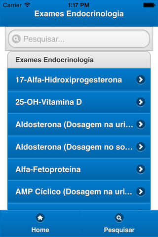 Exames Endocrinologia screenshot 2