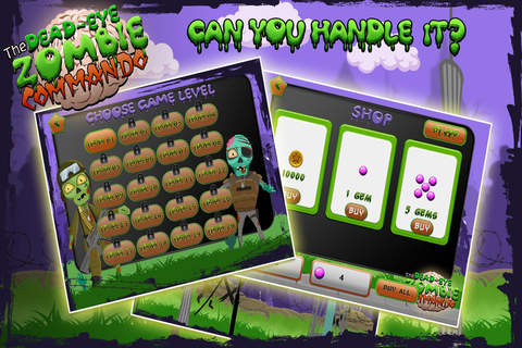 Compass Point Dead-Eye Zombie Commando: Rope Game for Flying East and West screenshot 4
