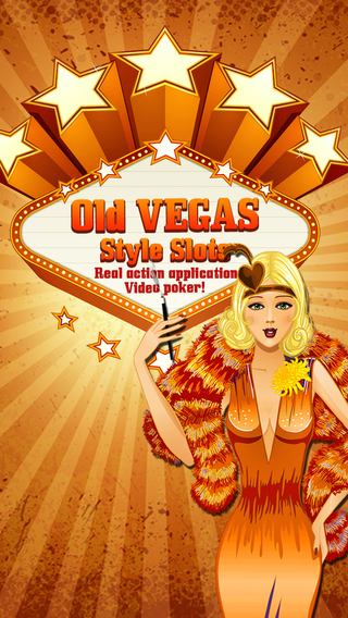 Old Vegas Style Slots - Real Action Application Video Poker