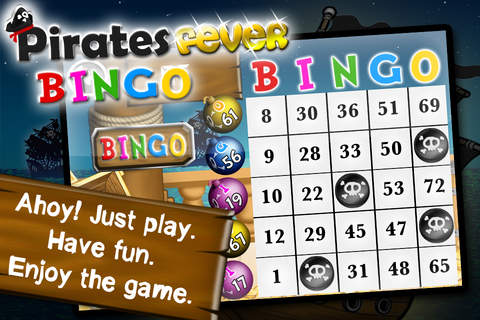 Pirates Fever Bingo Pro - fun board game with daily tickets reward screenshot 2