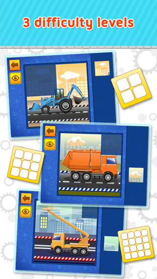 免費下載遊戲APP|Construction and Transport Vehicles - puzzle game for little boys and preschool kids app開箱文|APP開箱王