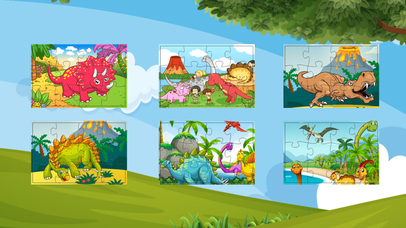 Kids Dinosaur Puzzle Jigsaw :Memory Games for Kids screenshot 2