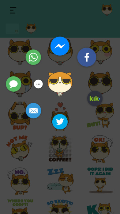 Uniko the Cat Keyboard screenshot 4