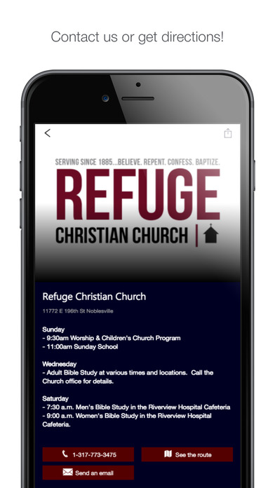 Refuge Christian Church screenshot 2