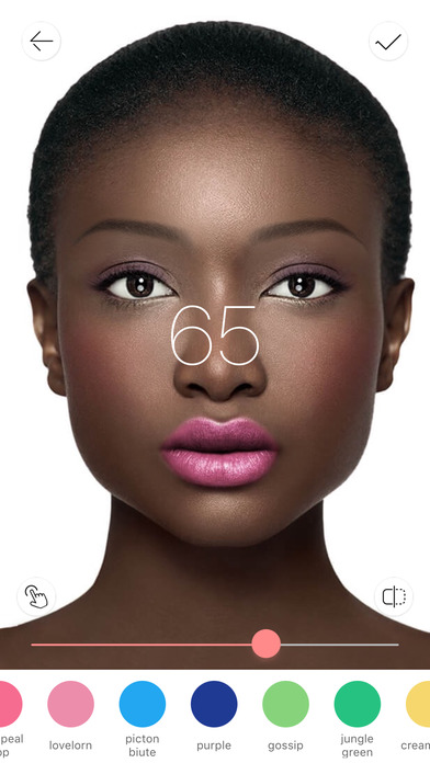 Lip Makeup - Change Lip color & Retouch screenshot 2