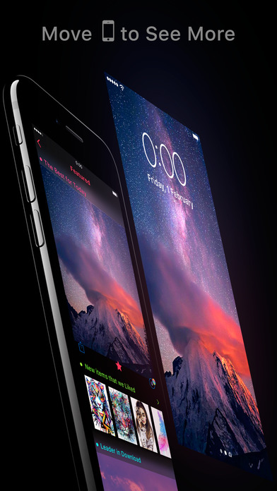Screenshots of Featured of Wallpapers Cool Backgrounds and Themes for iPhone