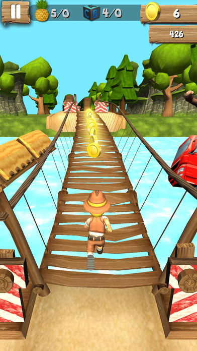 Safari Jungle Run Adventure 3D - Last Hero screenshot 3