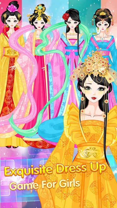 Costume Star - Chinese Princess Makeover Kid Games screenshot 2