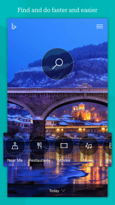 Screenshots of Bing – Fast and beautiful mobile search engine for iPhone