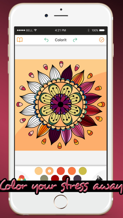 ColorMe - Relaxing Colouring Book for adults screenshot 3