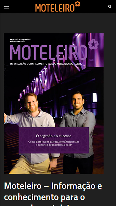 Revista Moteleiro Digital screenshot 4