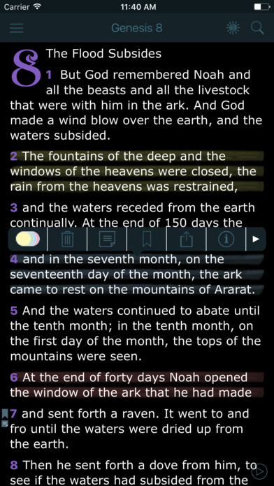 English Standard Version Bible ESV Daily Reading screenshot 2