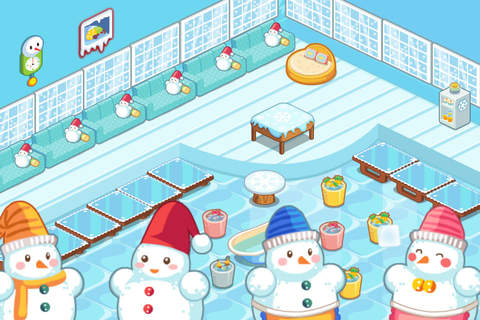 Snowman Family - Winter Indoor Design screenshot 2