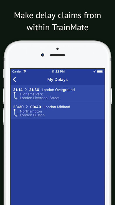TrainMate - Live train times, alerts and refunds screenshot 4