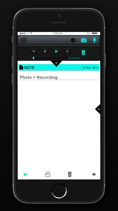 Noteshelper : Image, Audio and Text Notepad screenshot 3