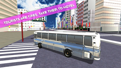 Tourist Bus Transport 3D: City Outdoor Road Trips screenshot 2