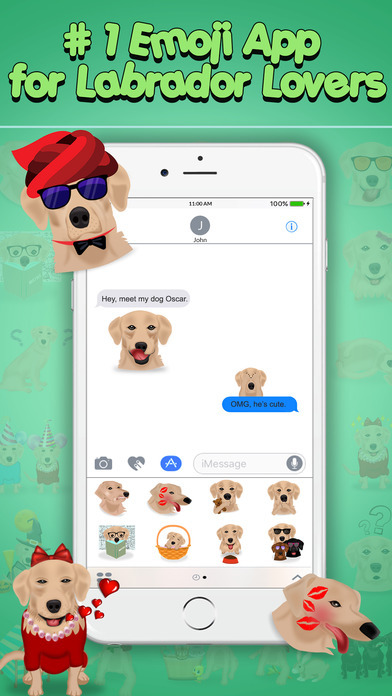 LabMoji - Labrador Emojis screenshot 2