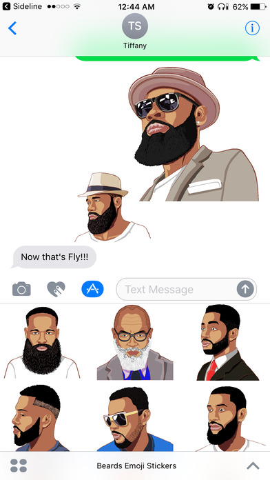 Beards Emoji - Premium Beard Emojis and Stickers screenshot 4