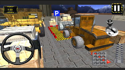 Construction Zone Truck Park Challenge screenshot 2