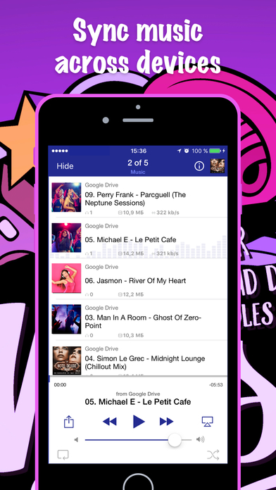 Cloud Music - Offline Player & Playlist Song Maker screenshot 4